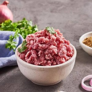 Mutton/goat boneless keema hand minced